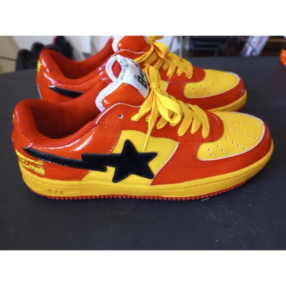 BapeSta ?Marvel Comics x Iron Man Very Rare 2005 A Bathing Ape Bape Shoes main image 9